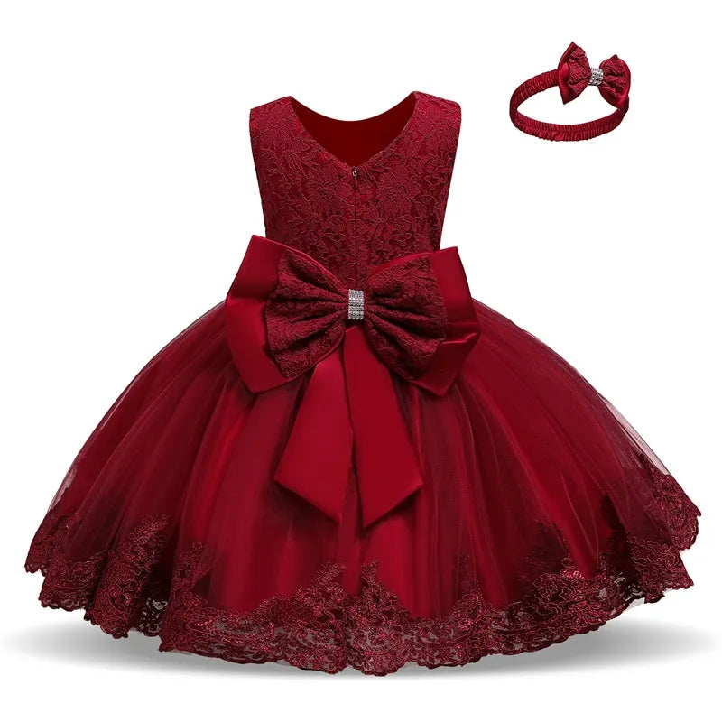 Newborn Baby Girl Dress Party